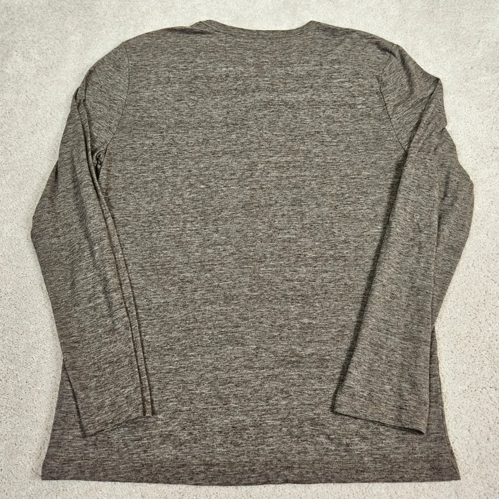 Banana Republic Vintage Tee Men's M Breathable Linen Blend‎ Gorp Normcore Henley